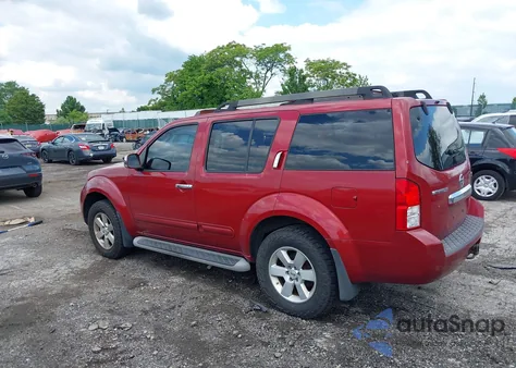 2008 Nissan Pathfinder Se из США, поврежденный, VIN 5N1AR18B58C646274